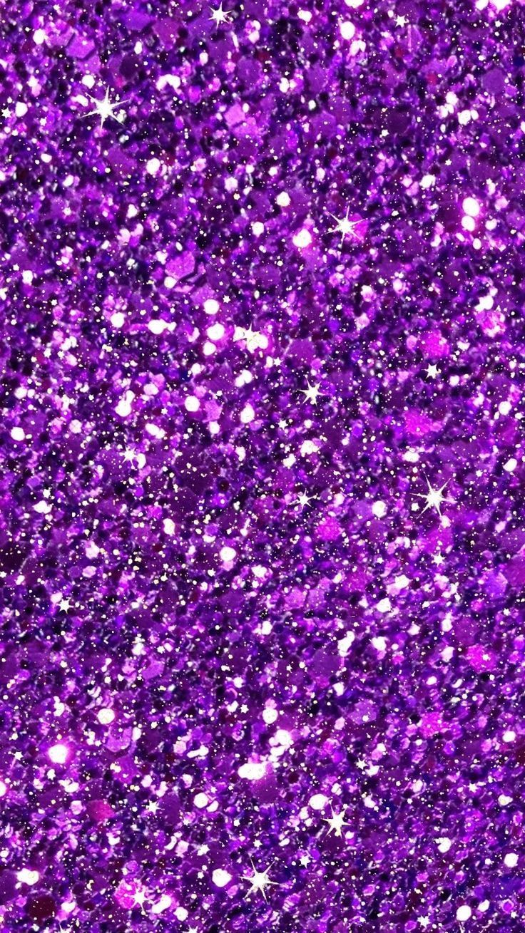 Tap image for more iPhone glitter wallpaper! Sparkle purple ...