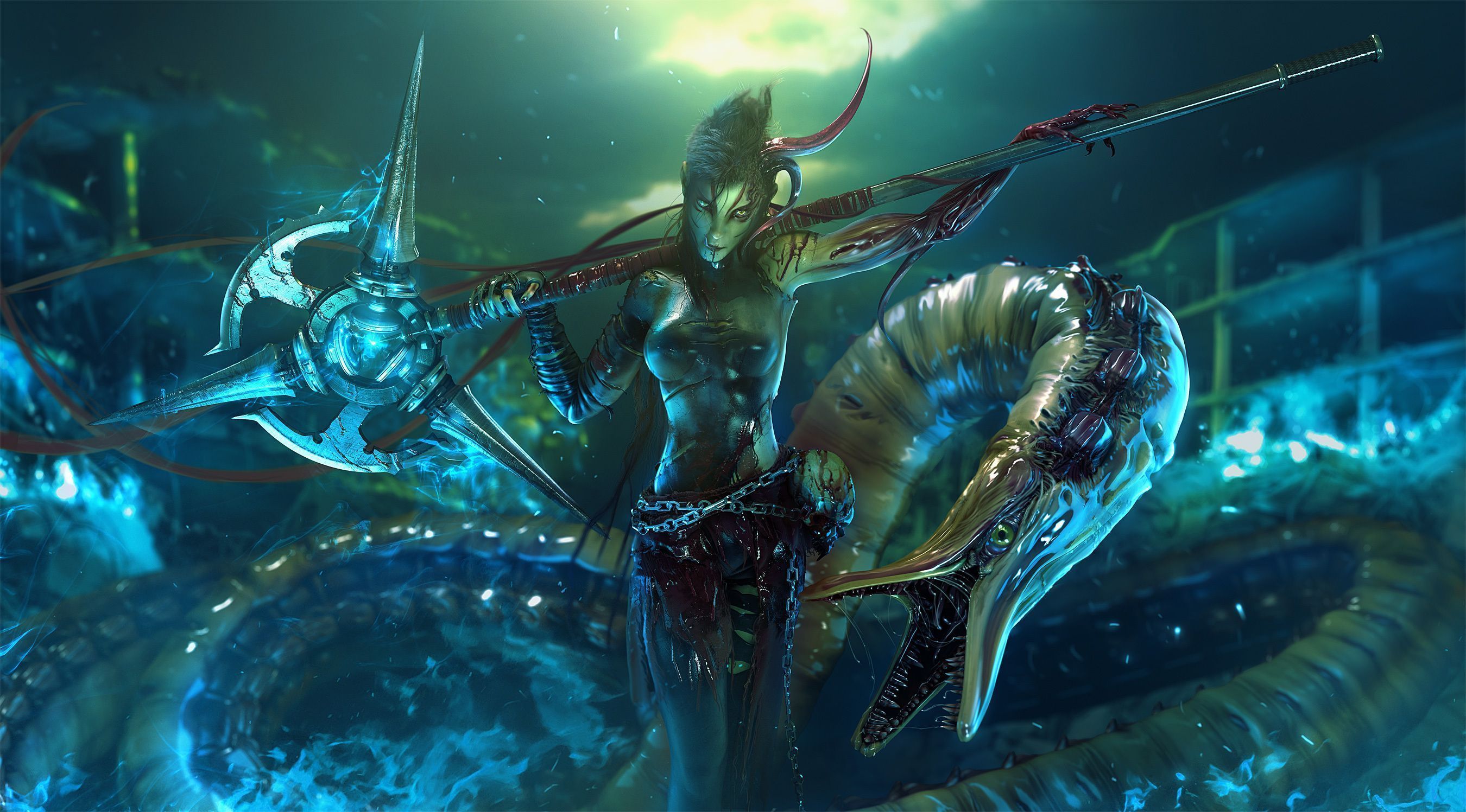 116 Sea Monster HD Wallpapers | Backgrounds - Wallpaper Abyss