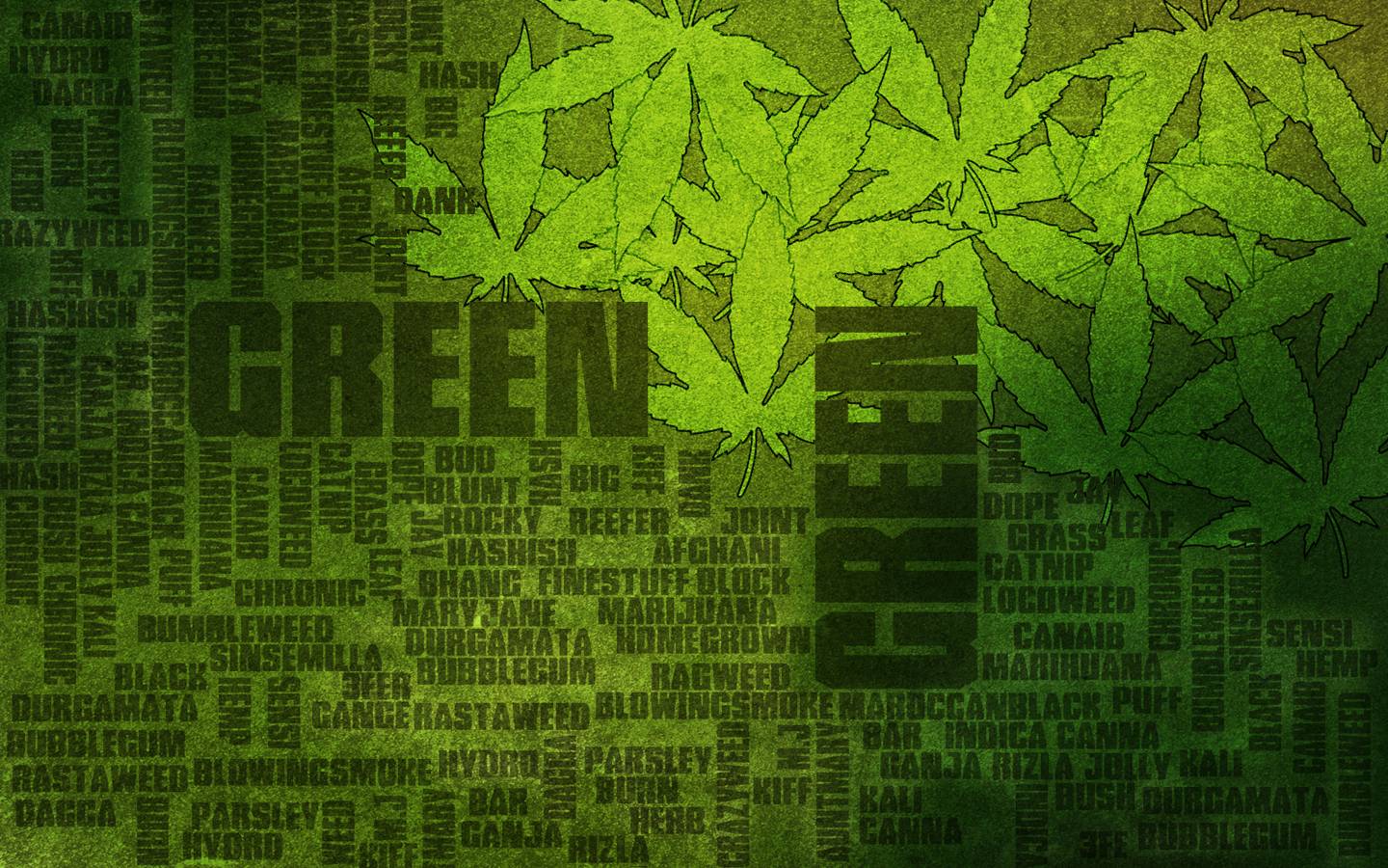Green Weed Wallpaper | View HD