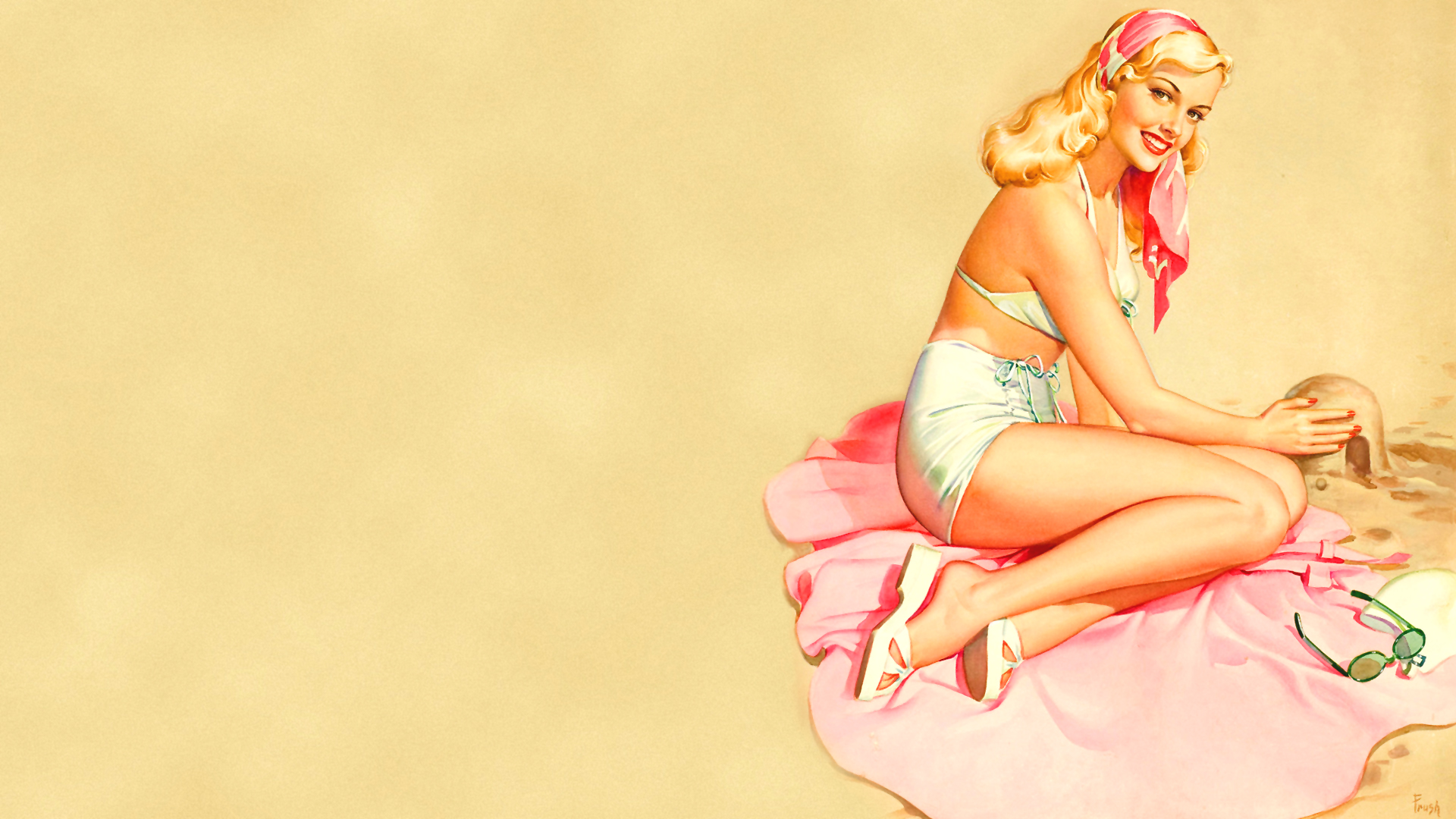 Download the Sandy Pinup Wallpaper, Sandy Pinup iPhone Wallpaper ...