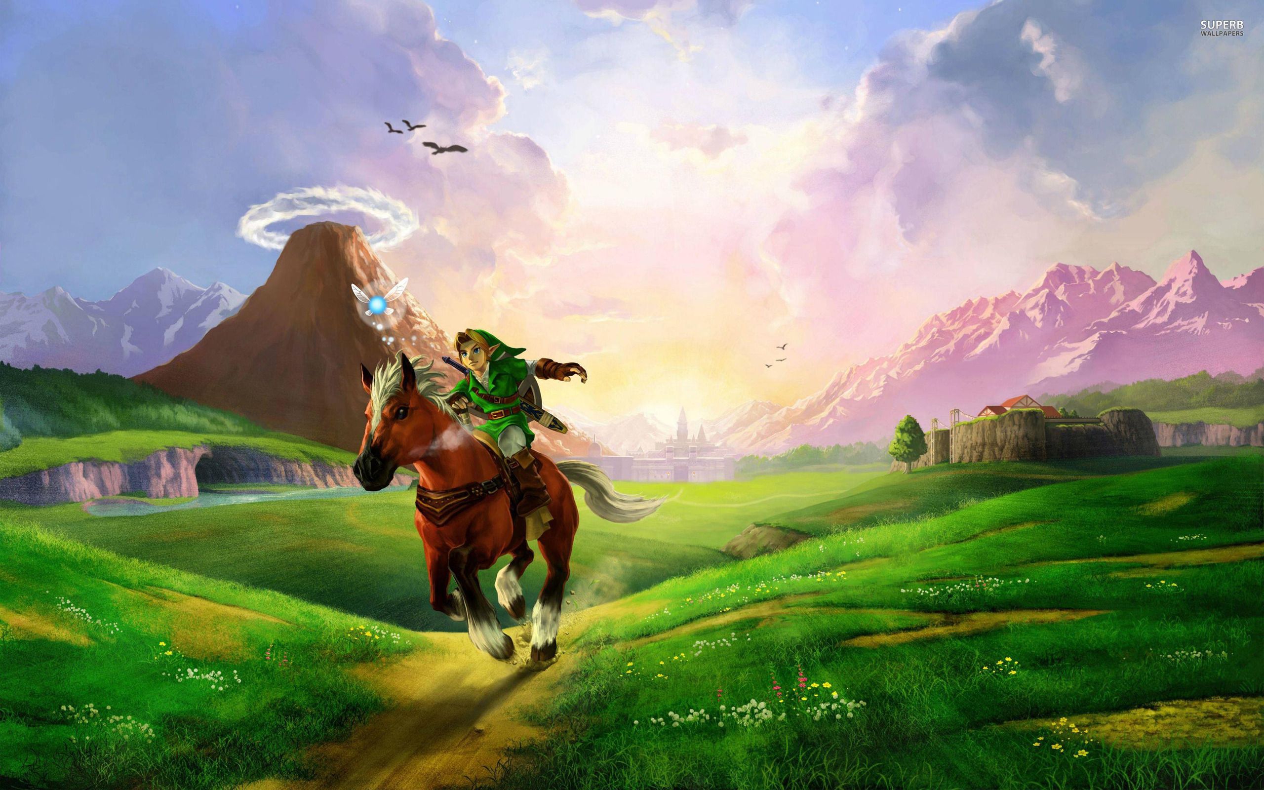 The Legend of Zelda: Ocarina of Time wallpaper - Game wallpapers ...