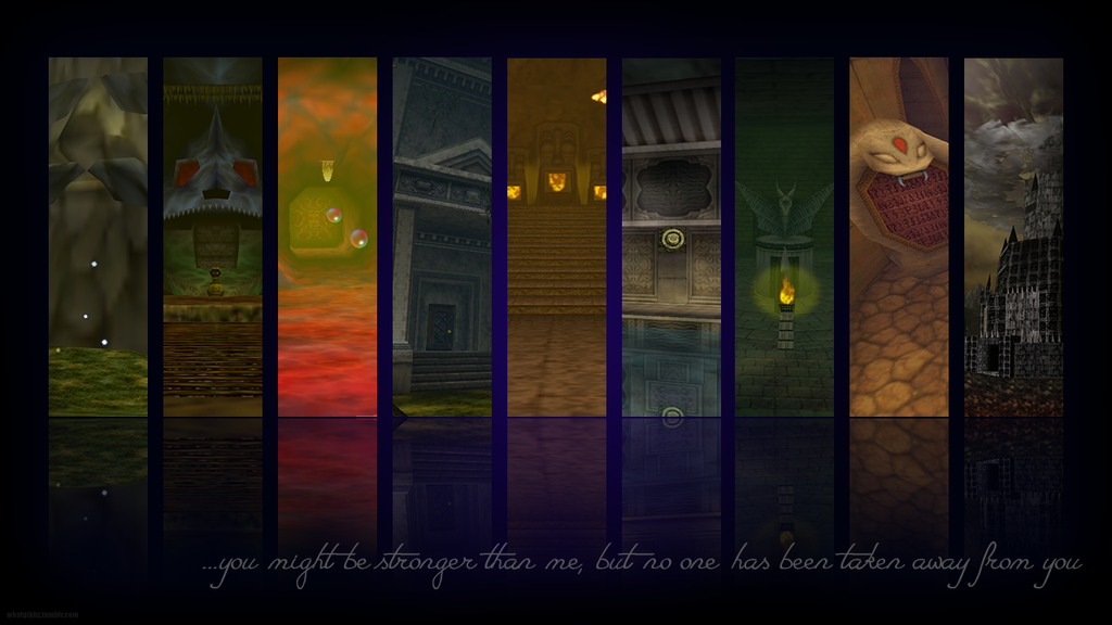 Zelda Ocarina of Time Dungeon Wallpaper HigherRes by WhatGibbz