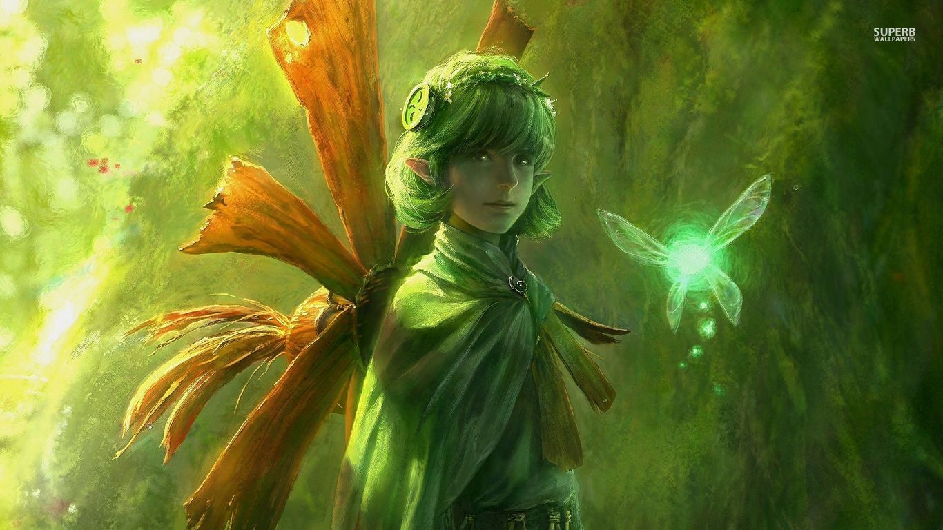 Saria - The Legend of Zelda Ocarina of Time wallpaper - Game
