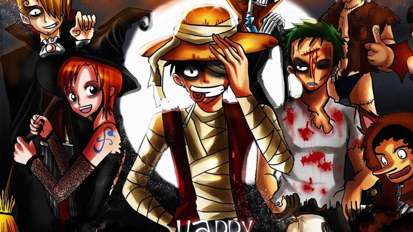 One piece halloween - - High Quality and Resolution