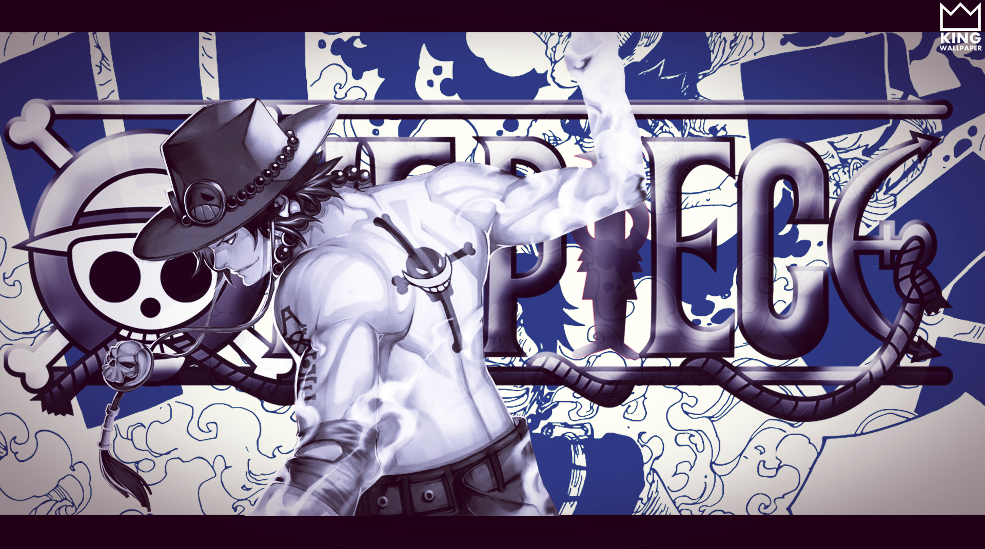 DeviantArt: More Like Portgas D.Ace Wallpaper - @One Piece by ...