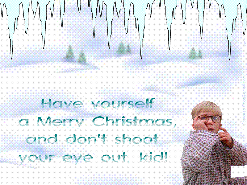 Watch out for icicles - A Christmas Story Wallpaper 17907378