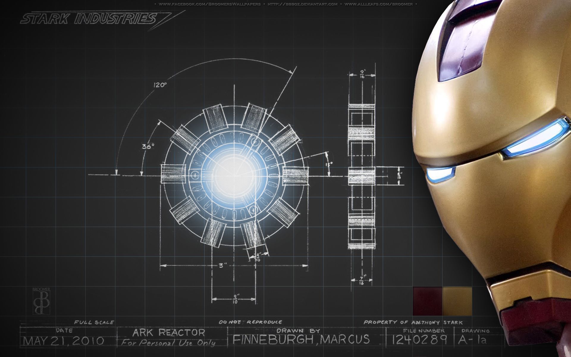 Iron Man Arc Reactor Wallpaper free desktop backgrounds and wallpapers