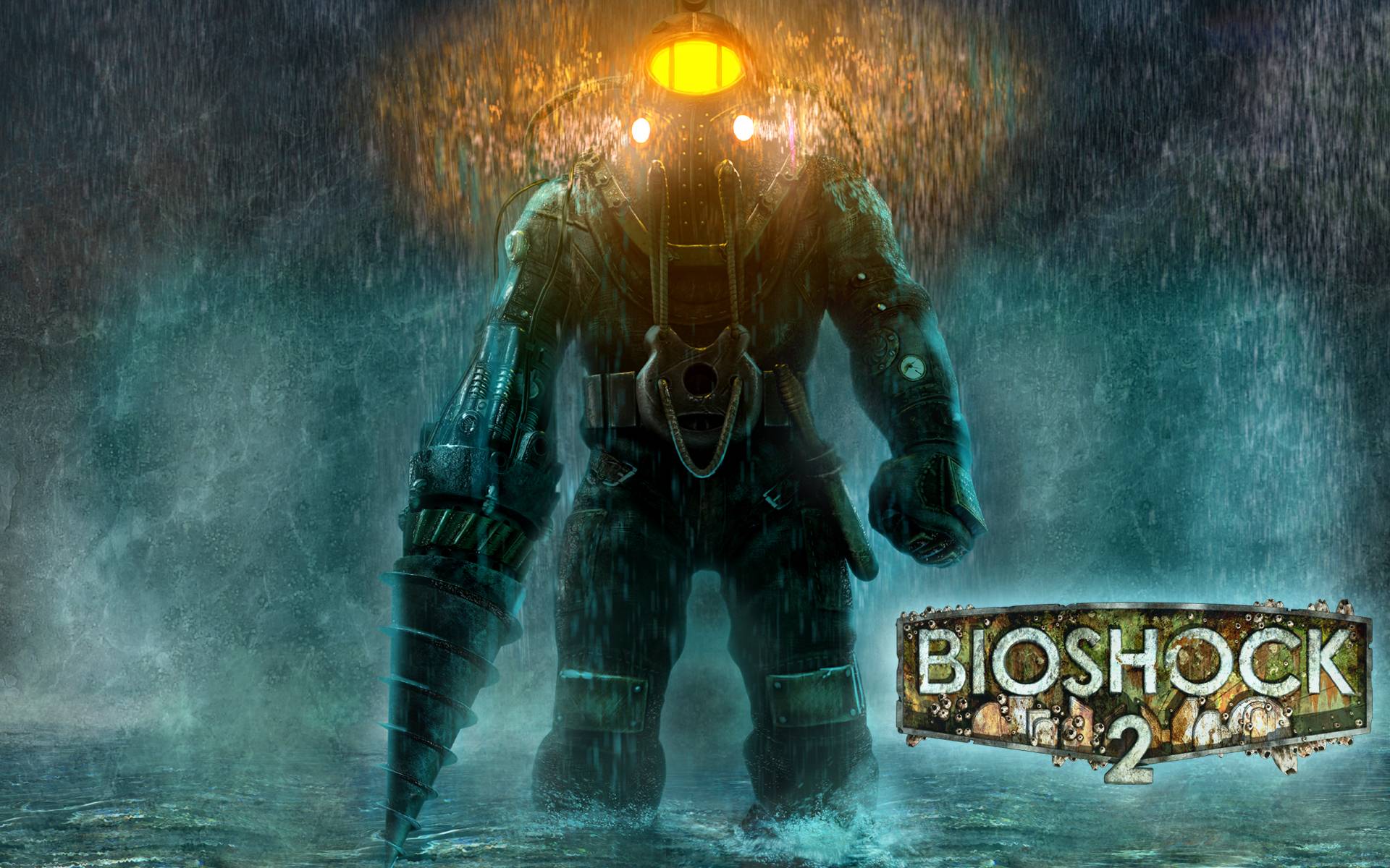23 Awesome Bioshock 2 Desktop Wallpapers bioshock-2-wallpaper-rain ...