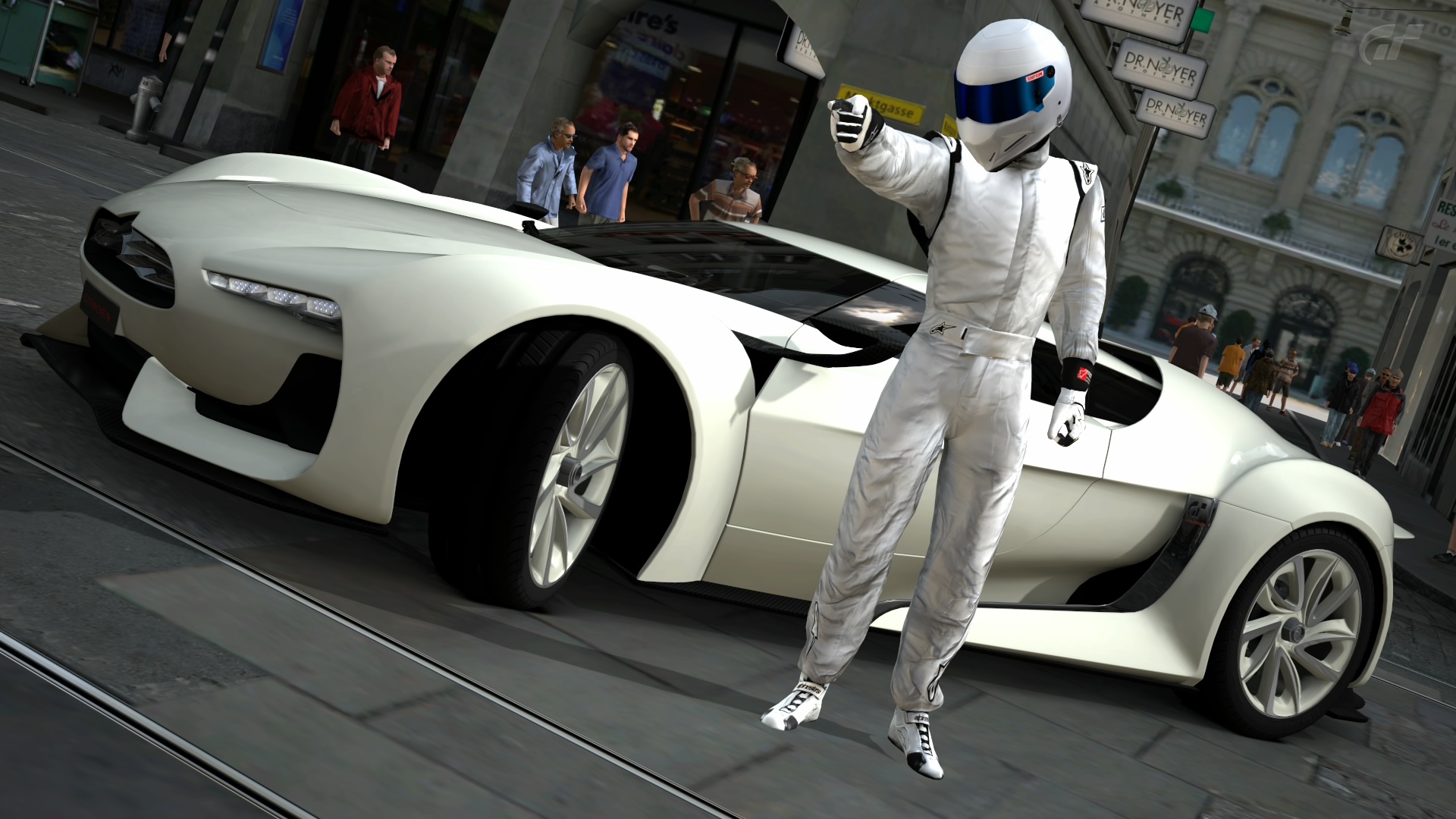 Citroen GT with The Stig by fedehorn on DeviantArt