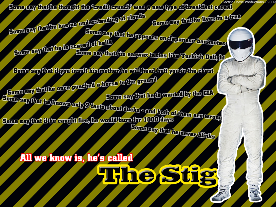 Top Gear The Stig Wallpaper by ElectricHorse on DeviantArt