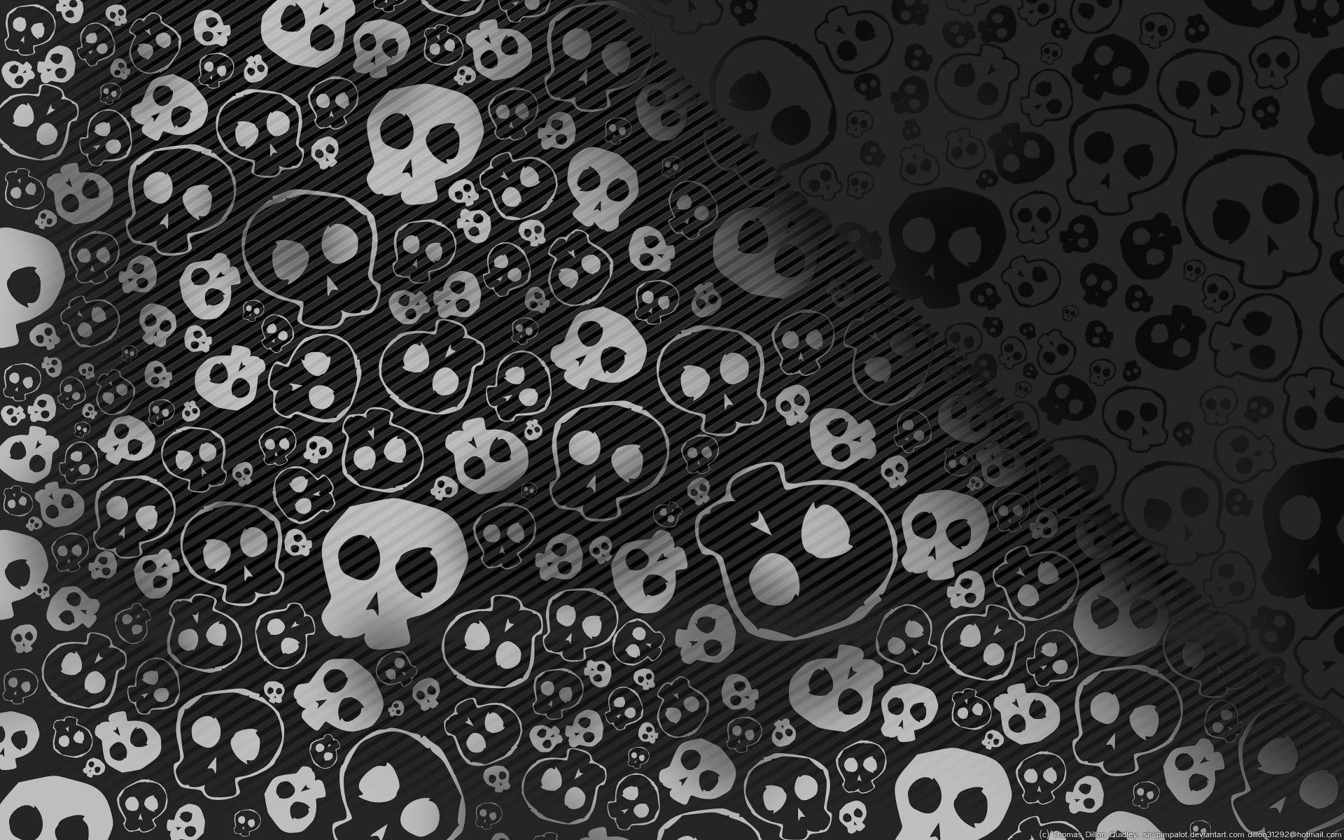 Grey Scale Skulls Wallpapers, Grey Scale Skulls Myspace ...
