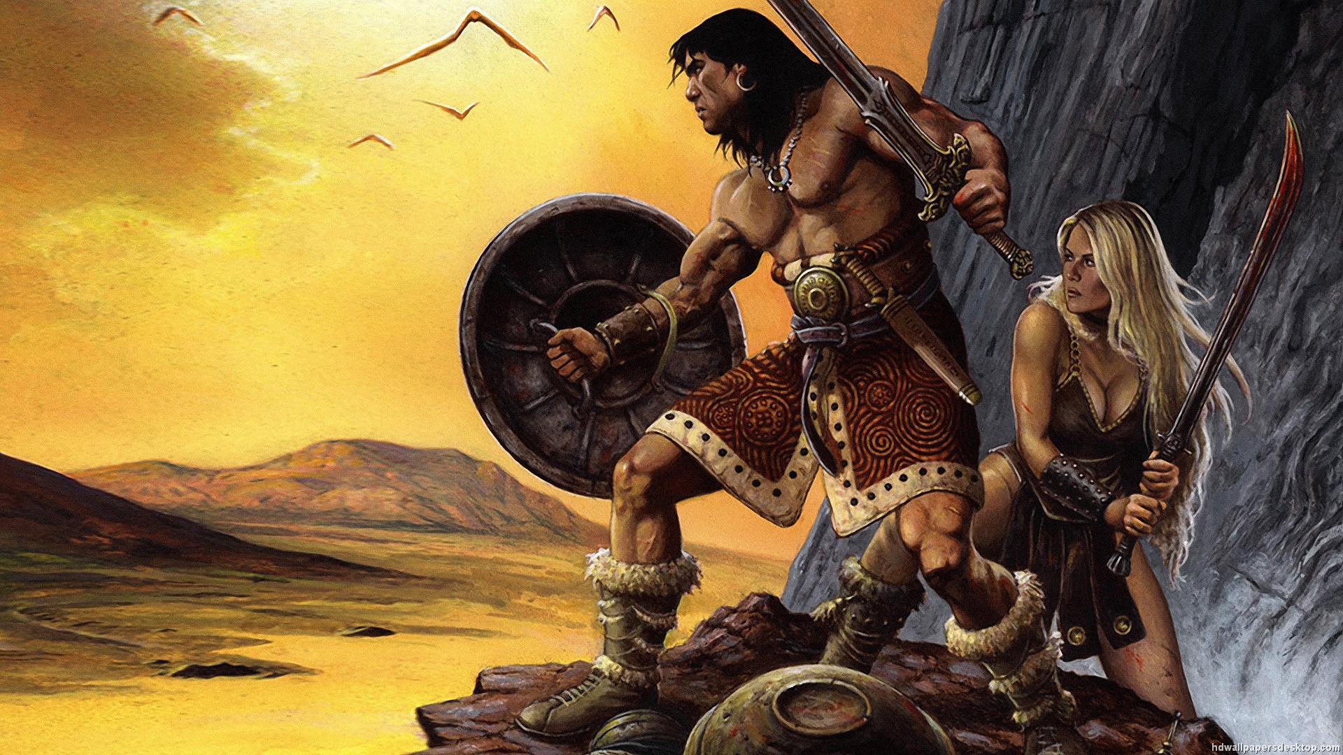 Conan The Barbarian Art - wallpaper