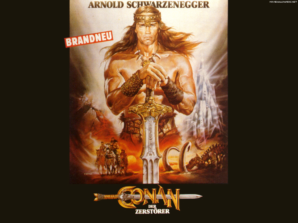 Wallpapers Arnold Schwarzenegger Movie Posters Conan The Barbarian ...