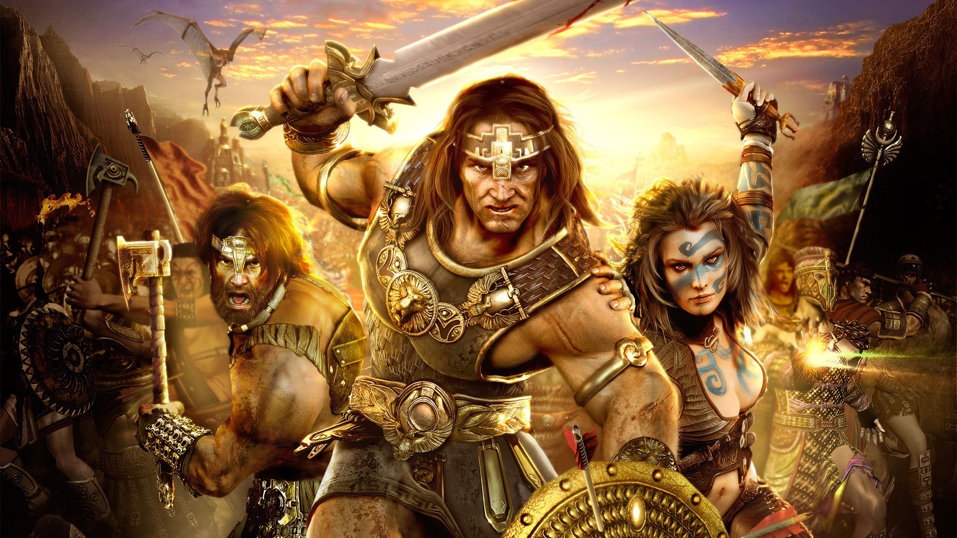Age of Conan - Barbarians desktop wallpaper