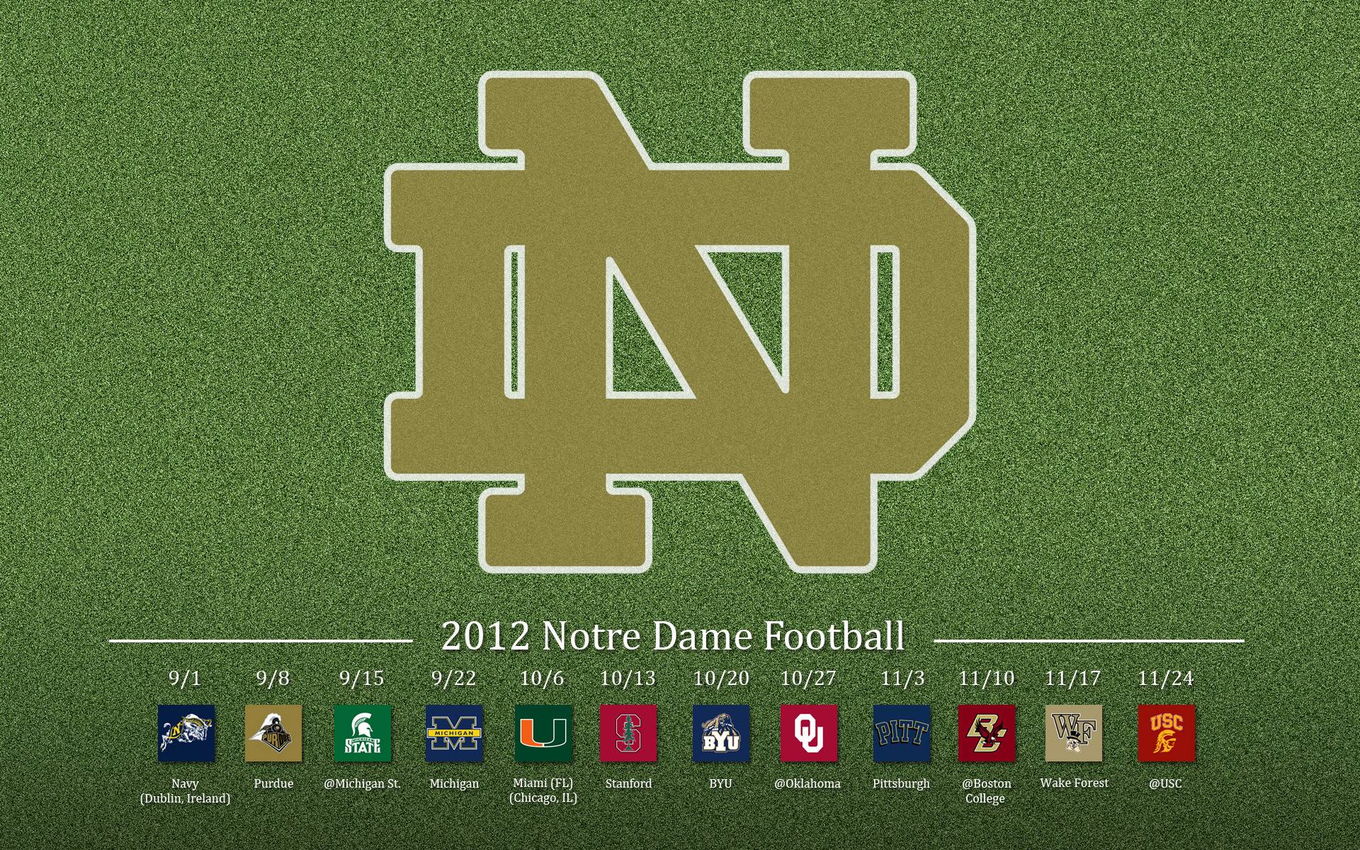 Notre Dame Football New Desktop hd | Wallusia.com
