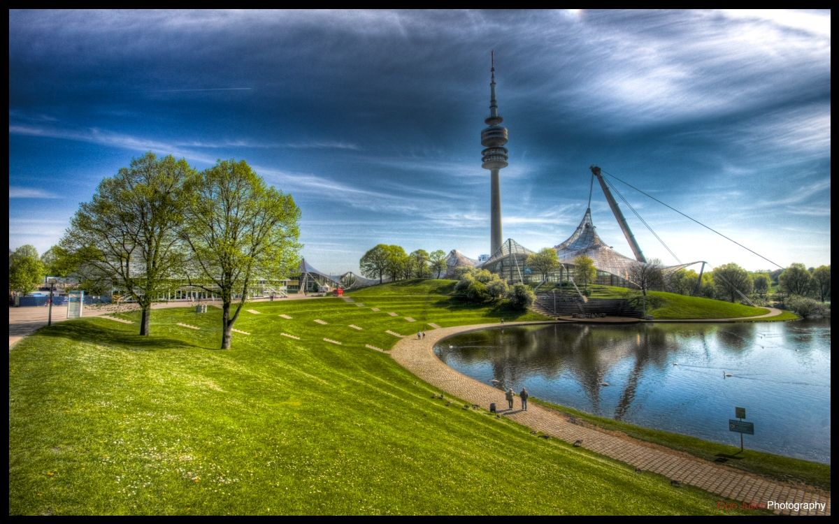 Munich Olympiapark - WP by superjuju29 on DeviantArt