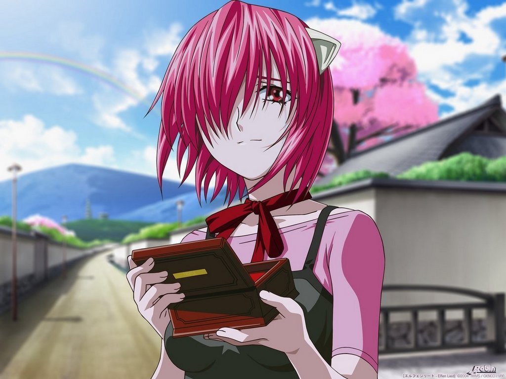 Lucy and the Lilium box - Elfen Lied Wallpaper 1072462 - Fanpop
