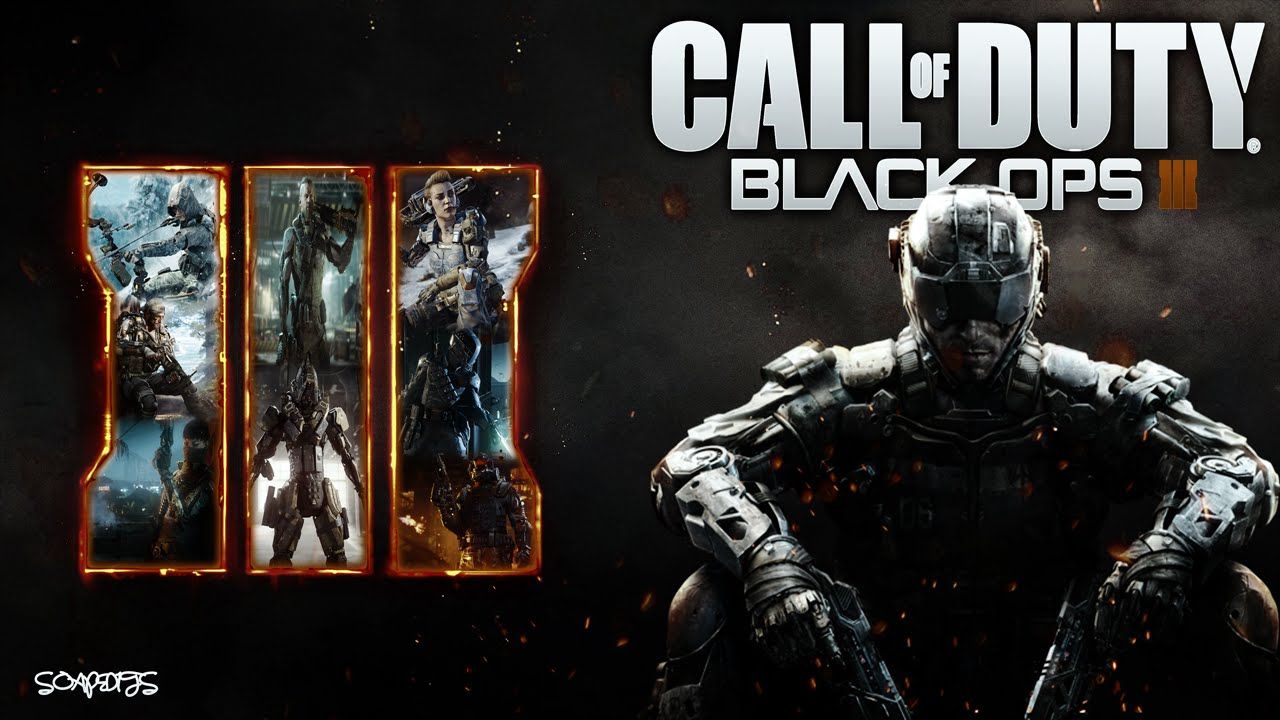Call of Duty Black Ops 3 4k wallpaper in 4 colours FREE DOWNLOAD
