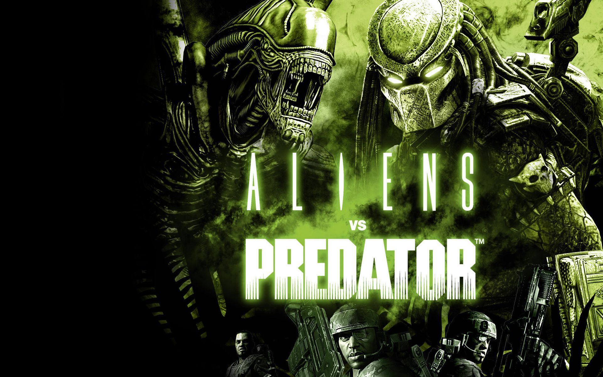 Alien Vs Predator Game - wallpaper