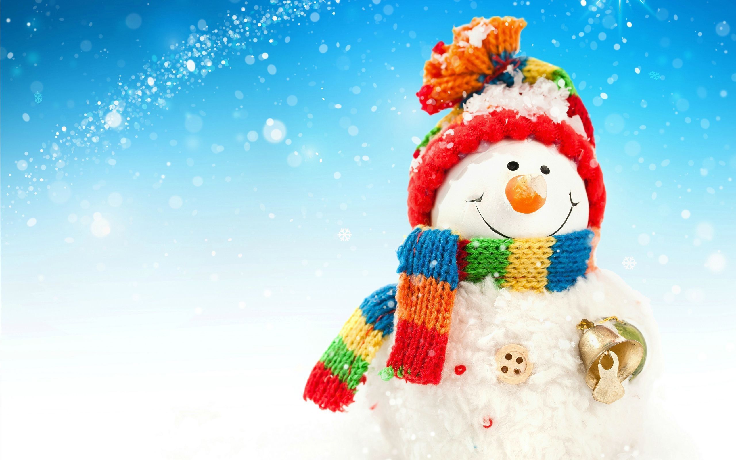 Cute Snowman Wallpaper HD High Quality Free Download