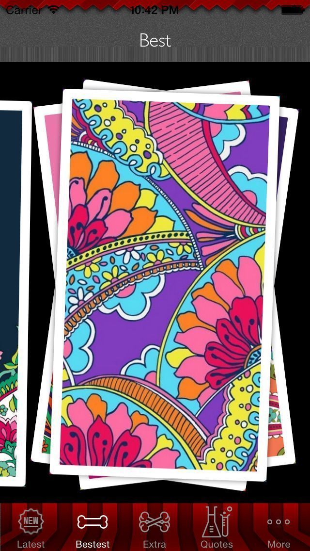 Best HD Wallpapers for Vera Bradley as iOS 8 Backgrounds: Fashion ...
