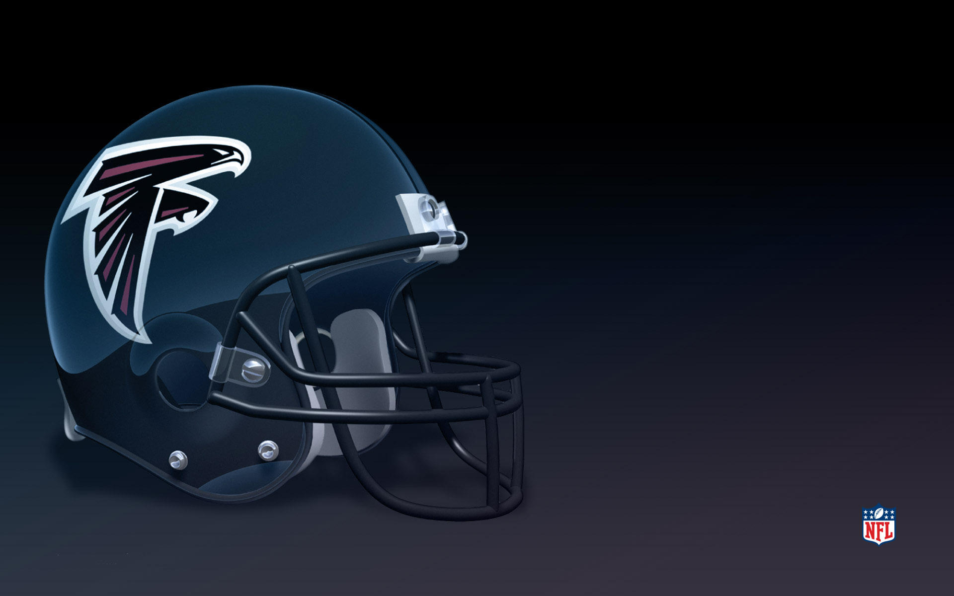 Official NFL Helmet Atlanta Falcons, Dark Background 1920X1200 ...