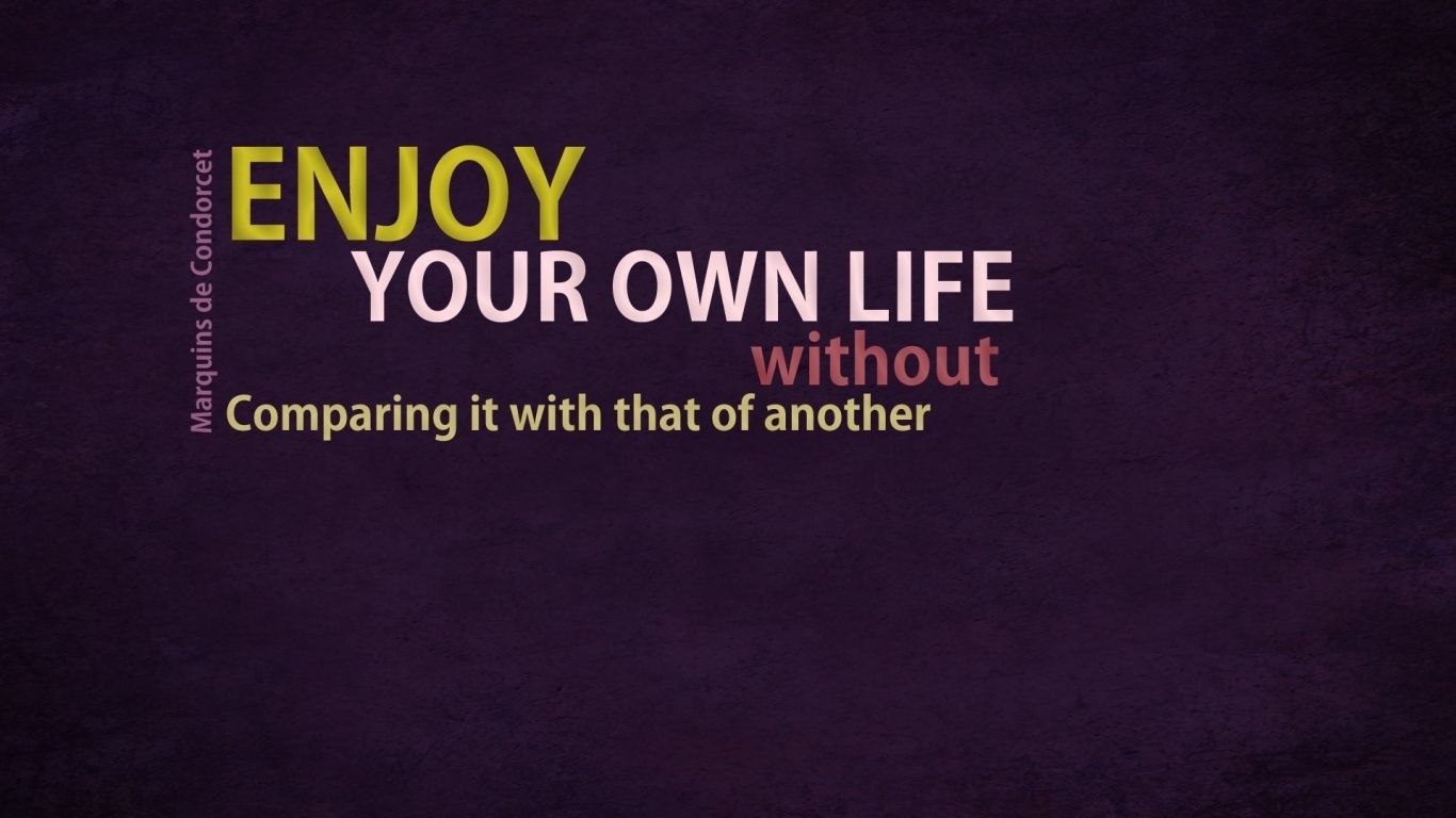 Wallpapers quotes fo life own quote hdtv mac hd wallpaper quotes