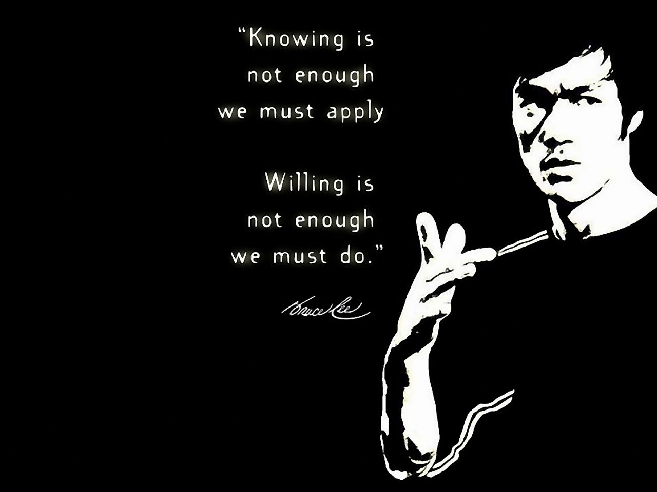 Download Beautiful Bruce Lee Quotes Wallpaper | Full HD Wallpapers