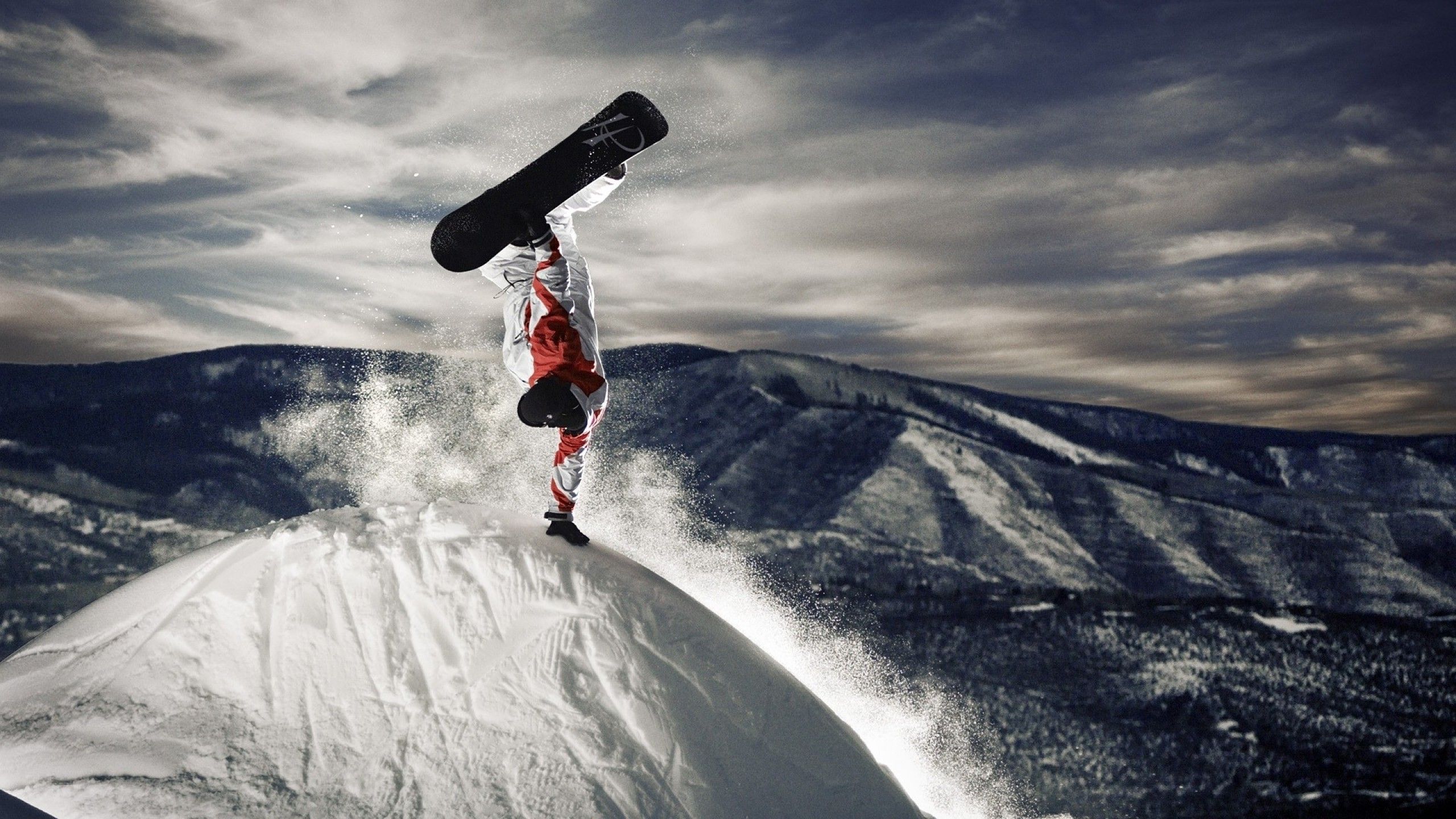 Snowboarding wallpaper 2560x1440