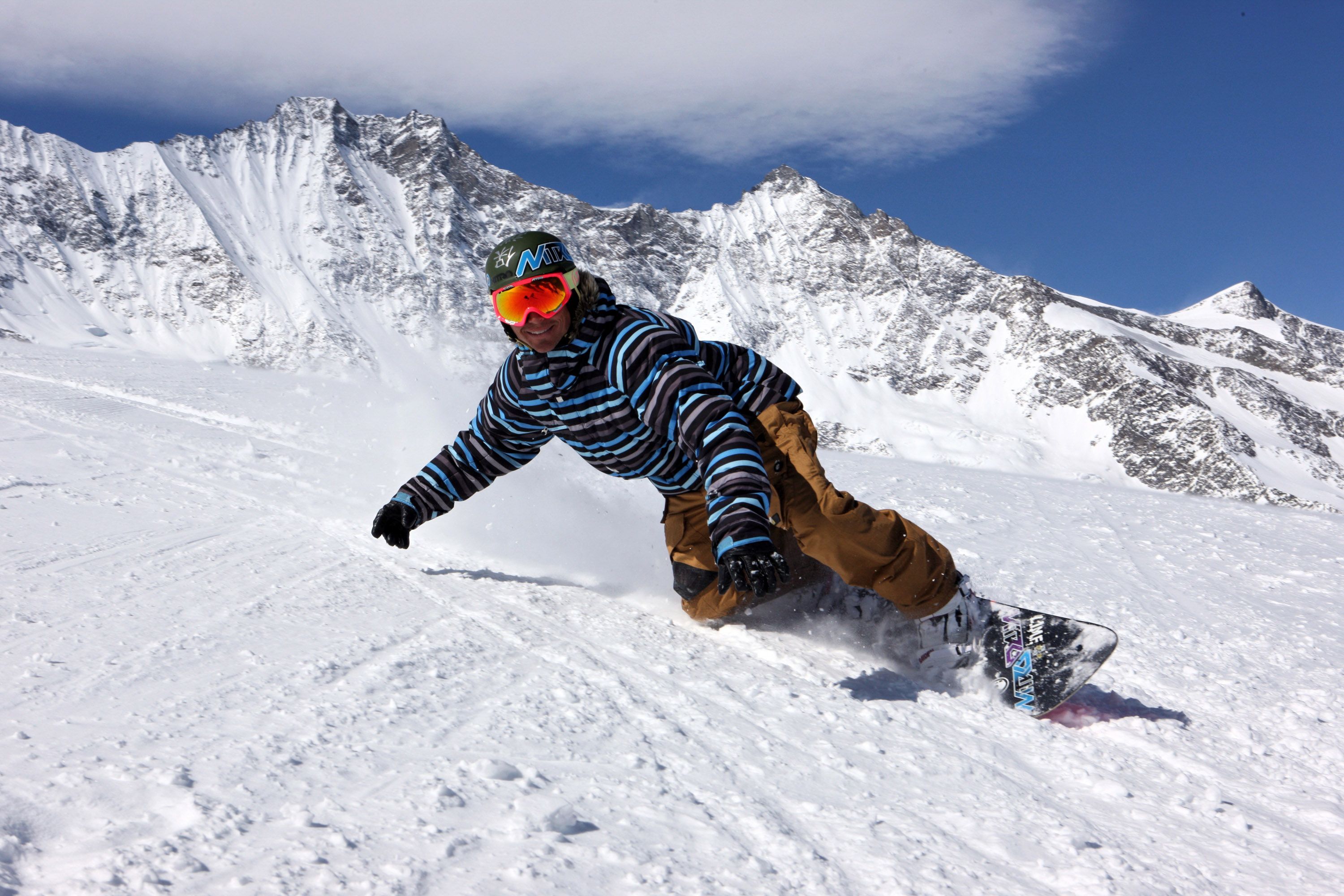 Snowboard Slide Sports Snowboard Full Hd Desktop Wallpaper Free ...