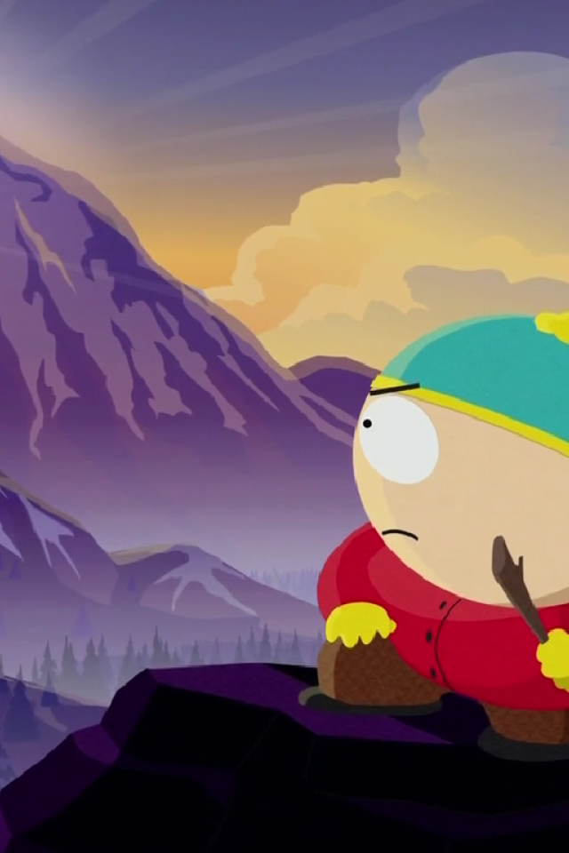 SuperHD.pics: Eric Cartman South Park mountains desktop bakcgrounds