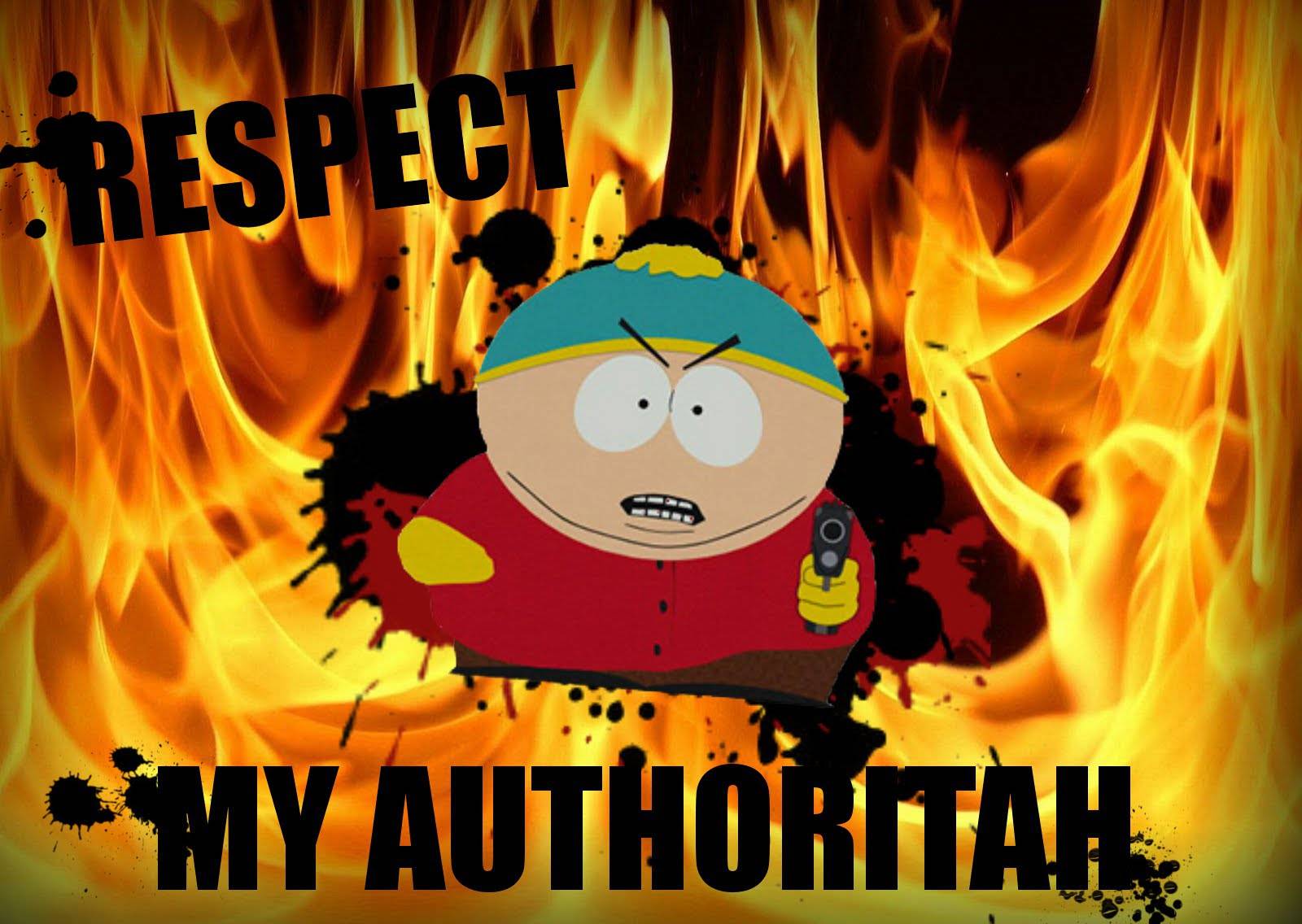 Respect My Authoritah - South Park Wallpaper