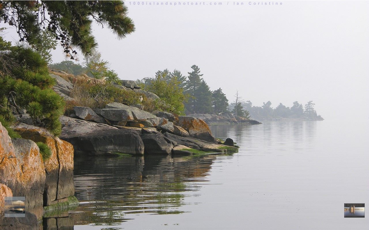 Wallpaper images from the 1000 islands by Ian Coristine