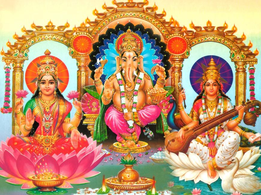 Sri Mahalakshmi God Wallpapers - Mahalakshmi God Desktop ...