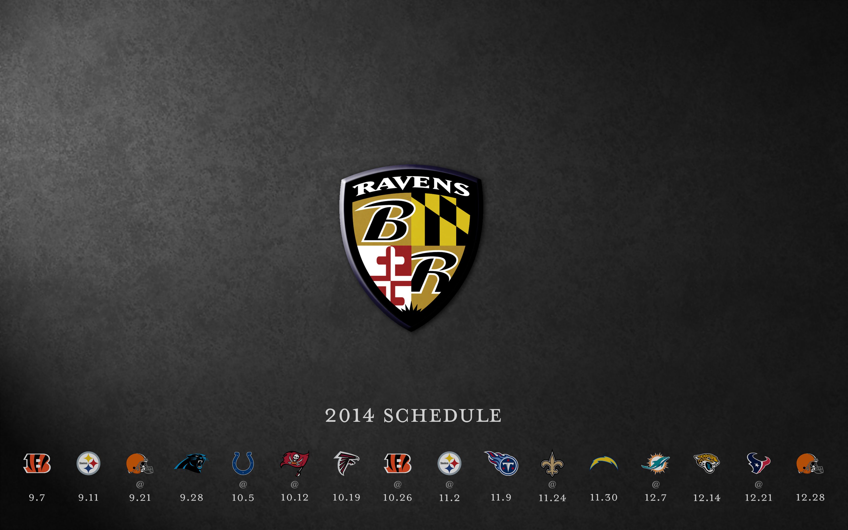 anyone have a desktop wallpaper with the 2015 schedule? : ravens