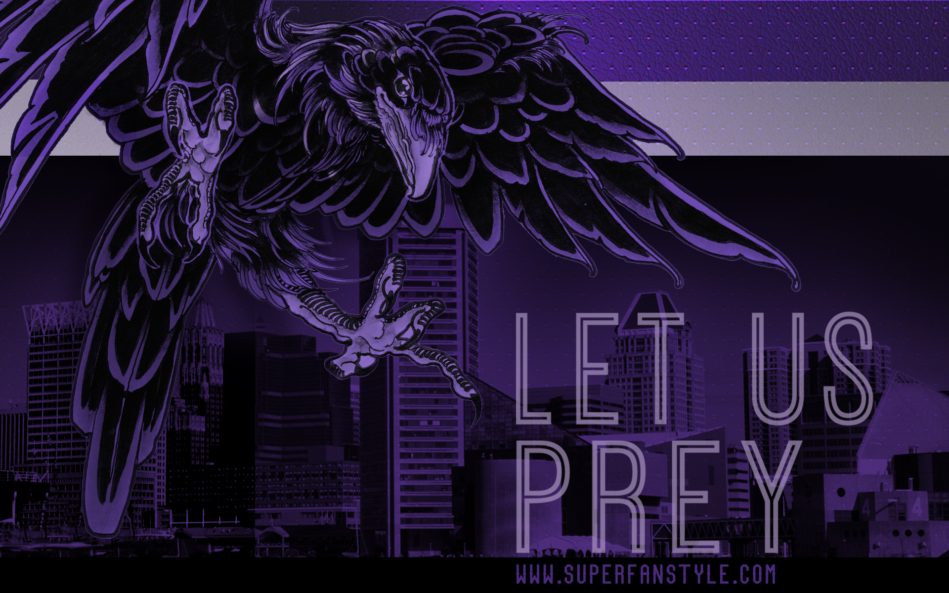 Free Ravens Desktop Wallpaper | Super Fan Style