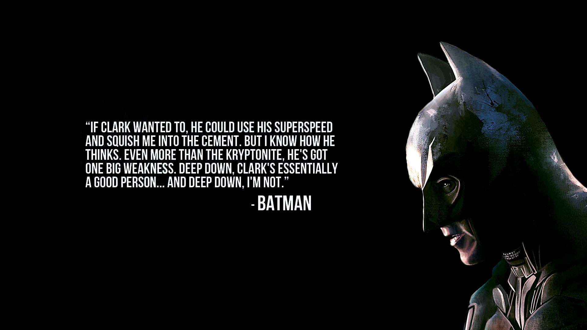 Batman quote (1920x1080) : wallpapers