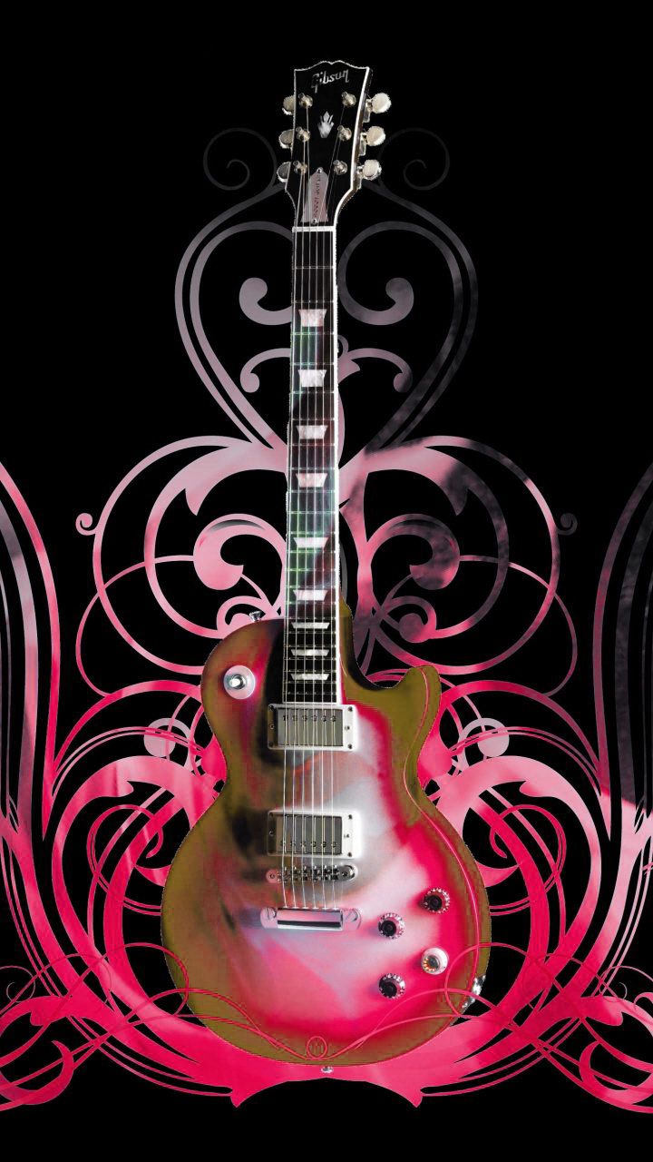 Alcatel OneTouch Pixi 3 -5inch Wallpaper: Red Guitar Mobile ...