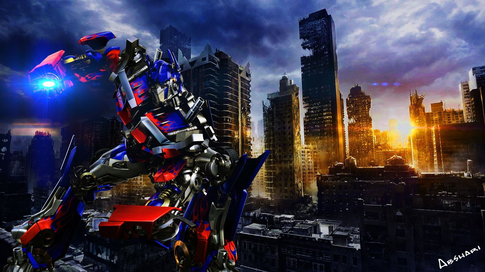 Transformers Optimus Prime wallpaper by hamidabshari on DeviantArt