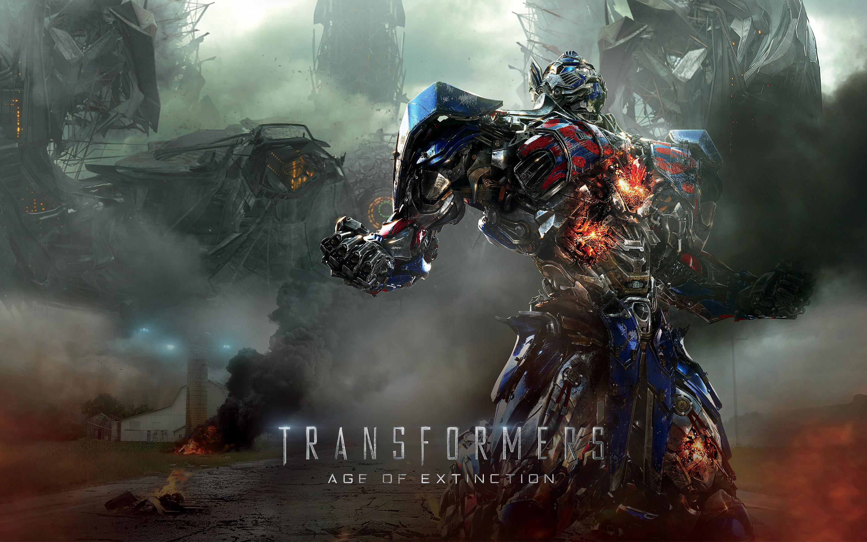 Optimus Prime Transformers 4 Age Of Extinction 2014 Free Wallpaper HD