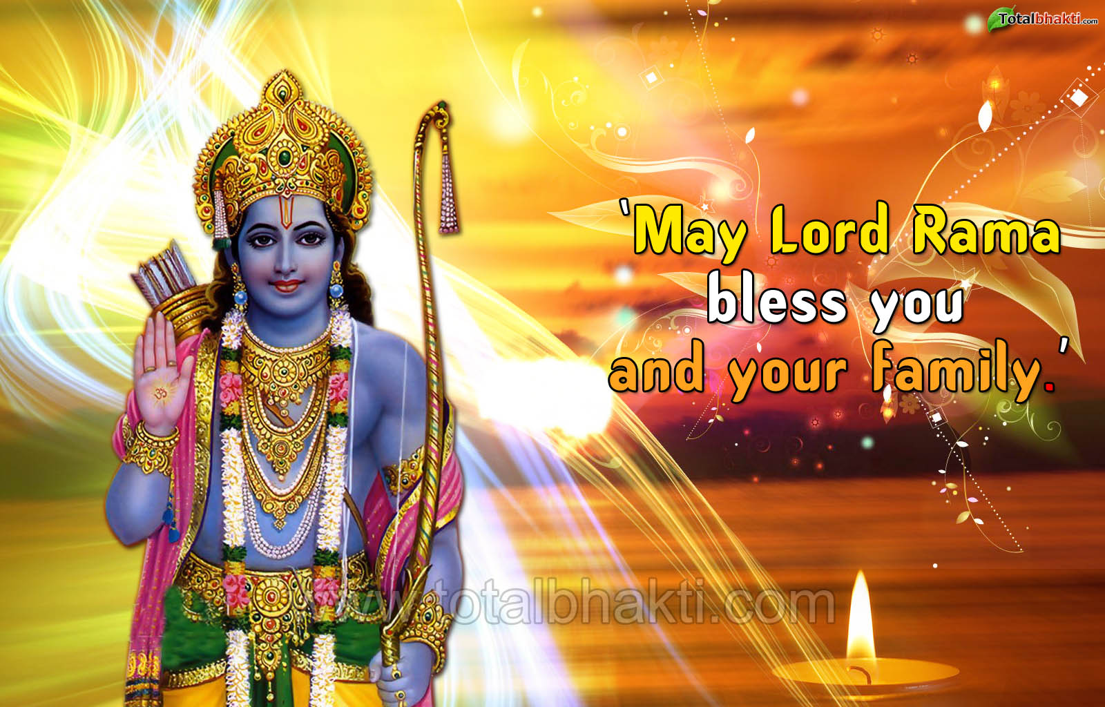 Sri Rama Navami - Greeting Cads Designs, Wishes and Backgrounds