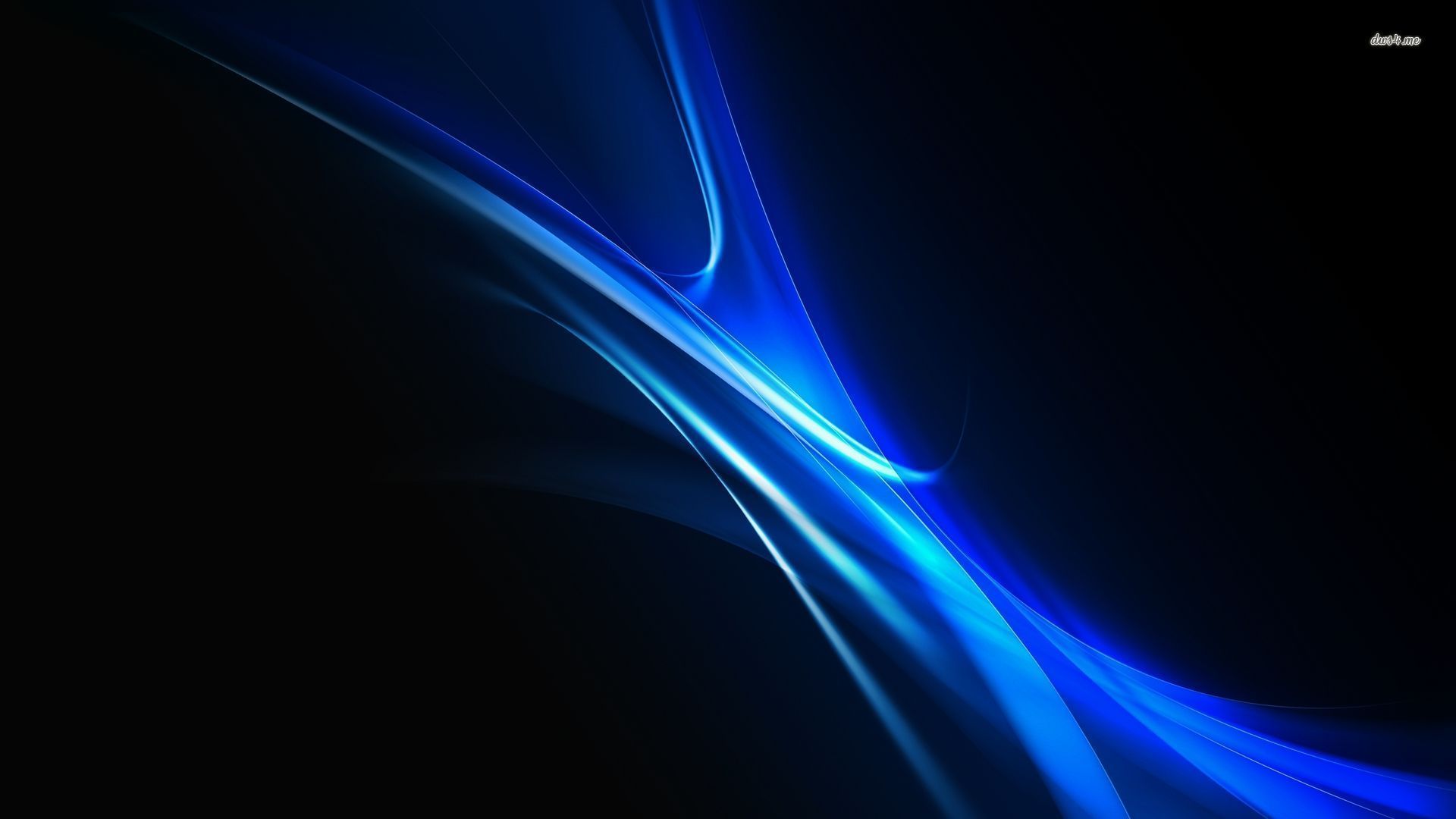 Blue Fluorescent Lines wallpaper - Abstract wallpapers - #5125