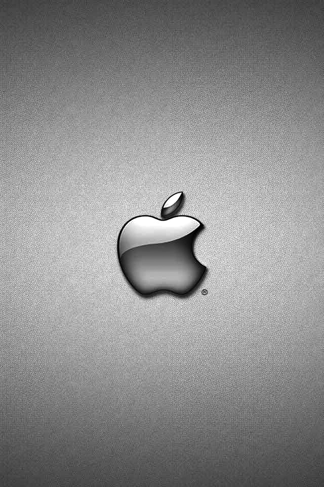 white apple logo wallpaper for iphone