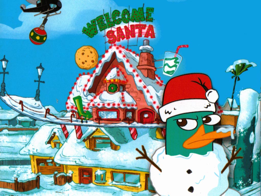 Phineas and Ferb Christmas - Phineas and Ferb Wallpaper (31450140 ...