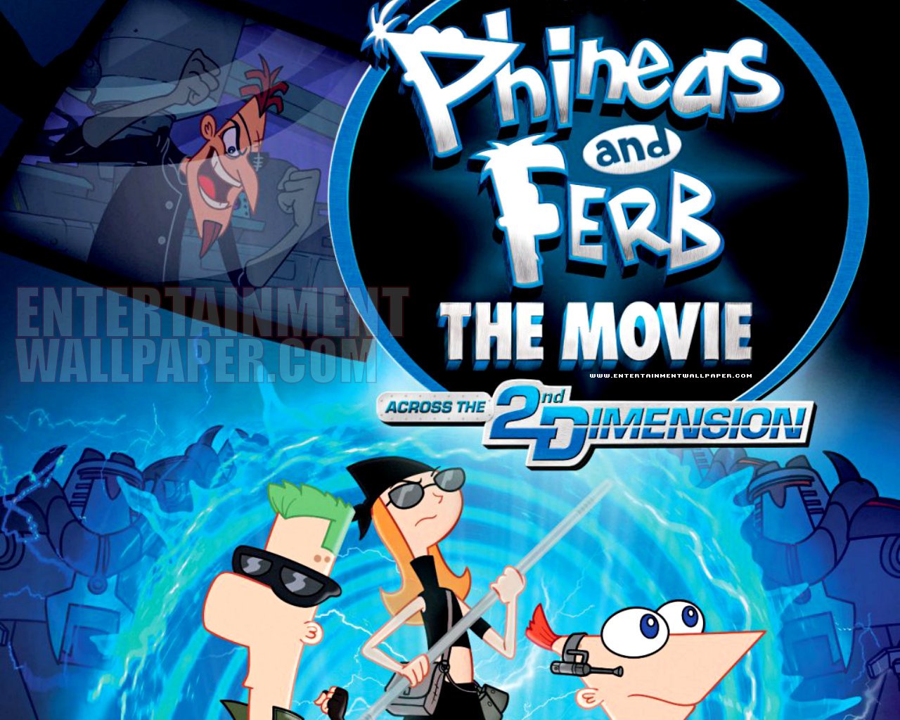 Phineas and Ferb: Across the Second Dimension Wallpaper ...