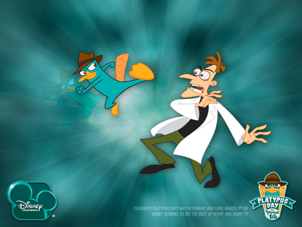 Image - Platypus Day Wallpaper.jpg - Phineas and Ferb Wiki - Wikia