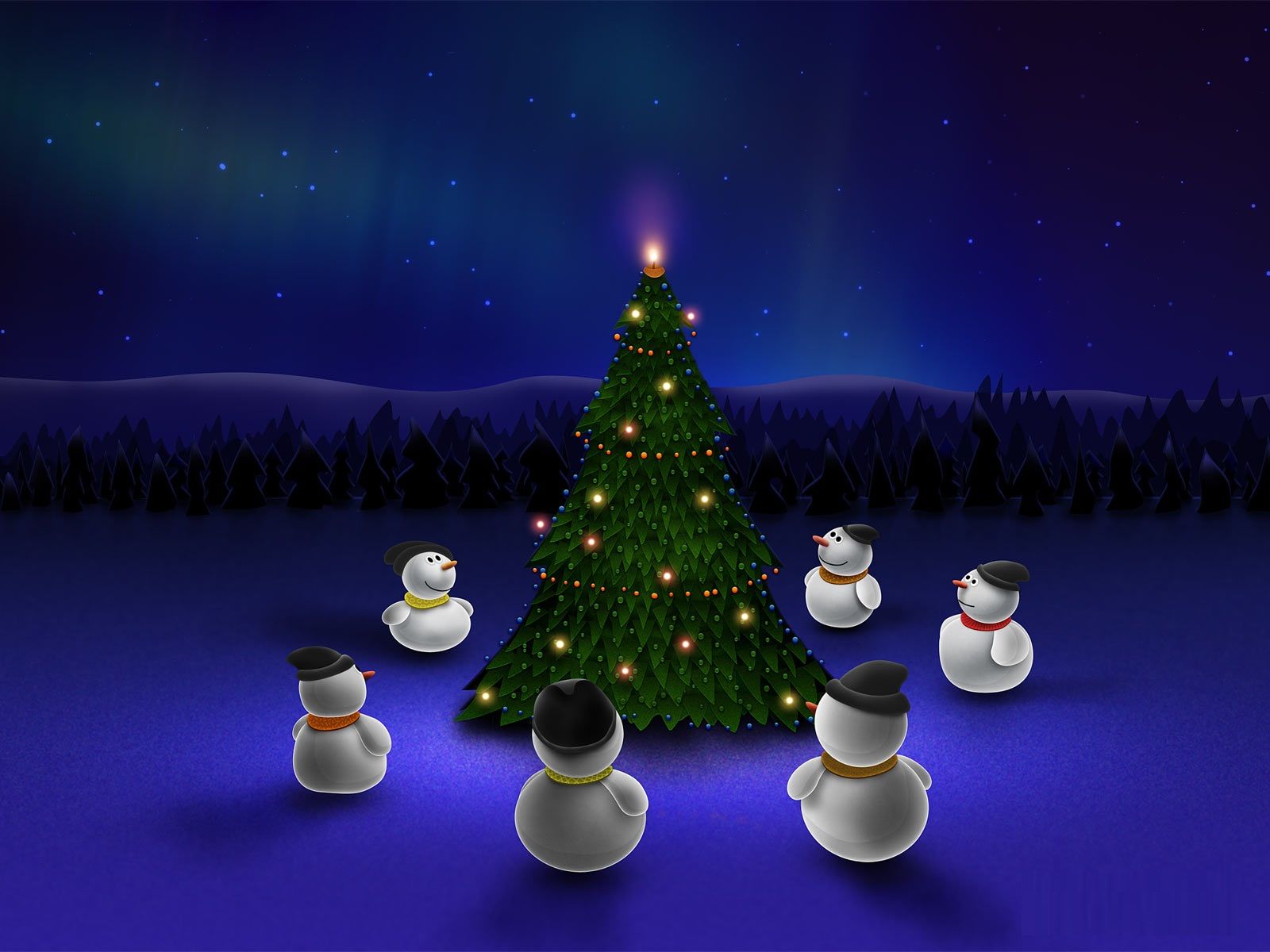 Gallery for - live christmas wallpapers for desktop