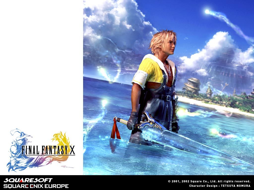 KapanLagi.com Wallpaper - Final Fantasy X - Tidus