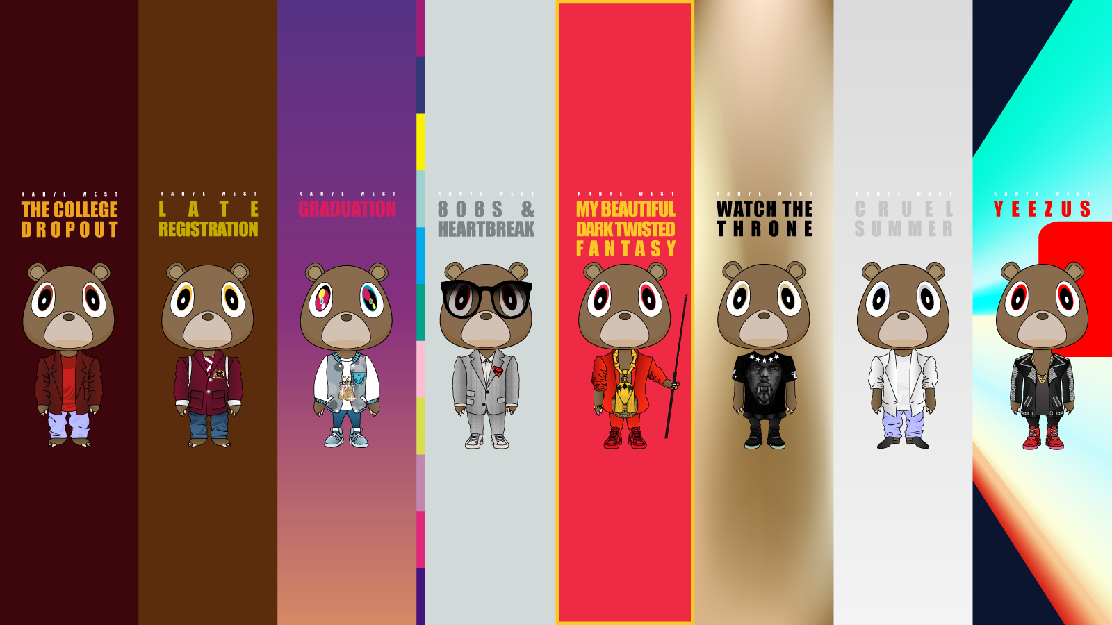 Kanye West Graduation Wallpapers - Wallpaper Cave
