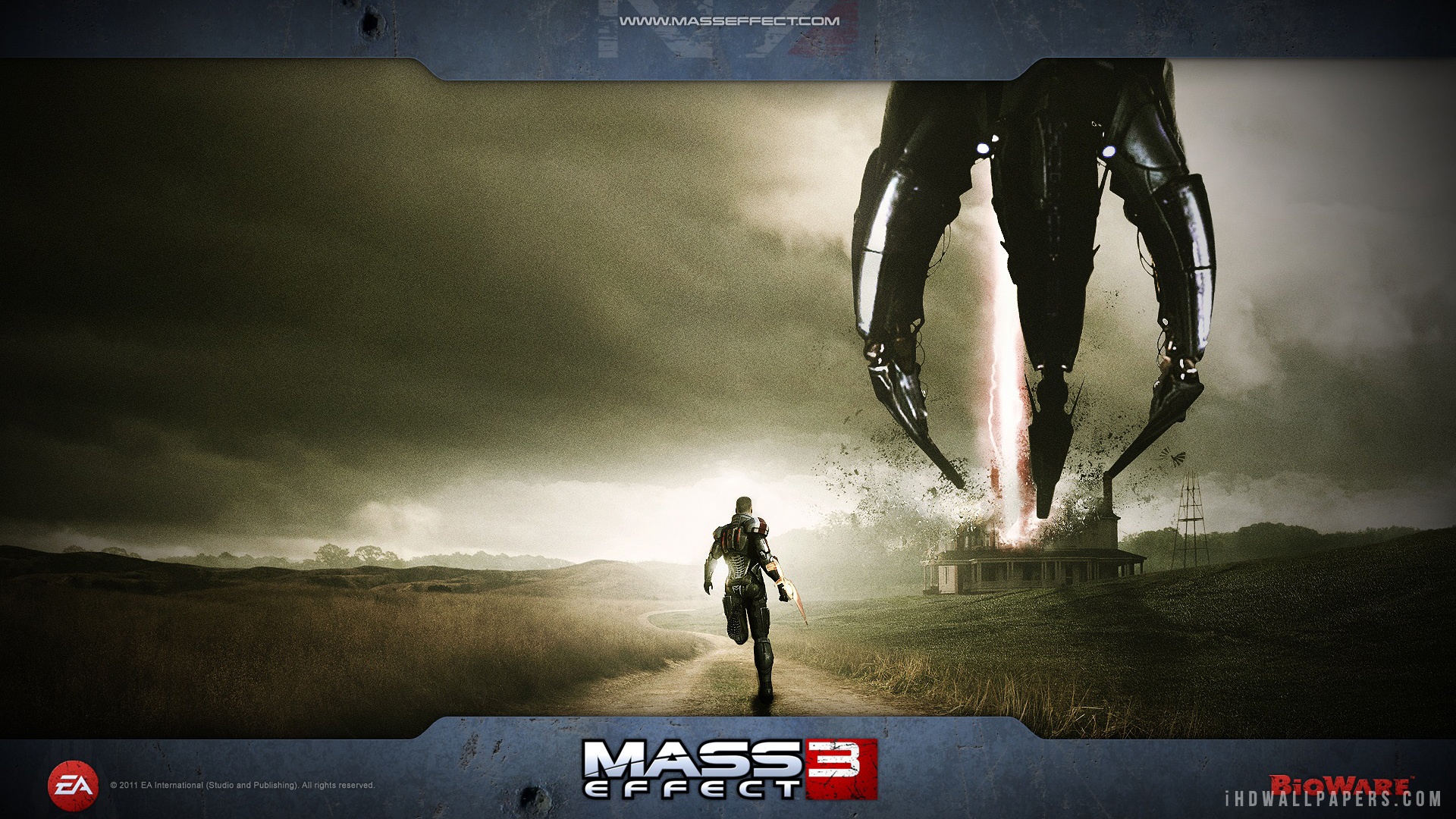 Mass Effect 3 Walking Dead HD Wide Wallpaper - 1920x1080 Resolution